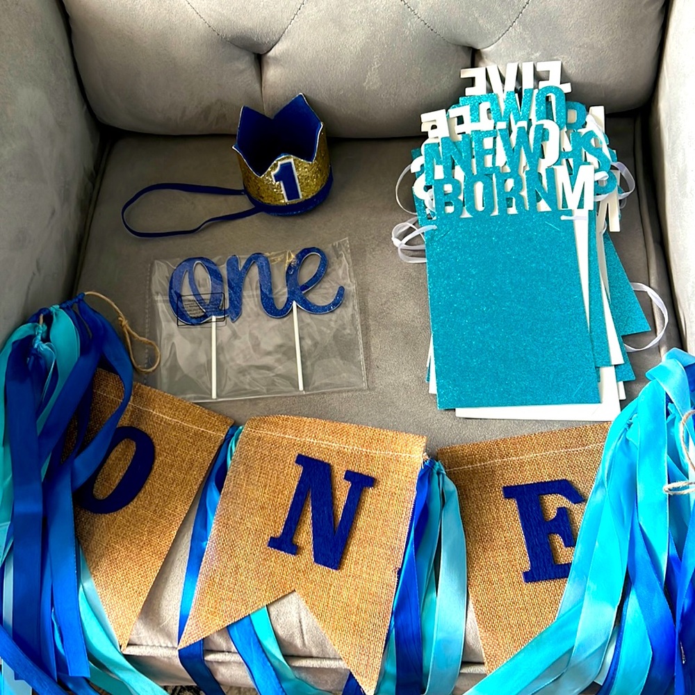 1st Birthday party items